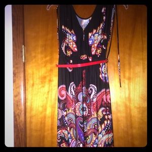 Dress with beautiful art design
